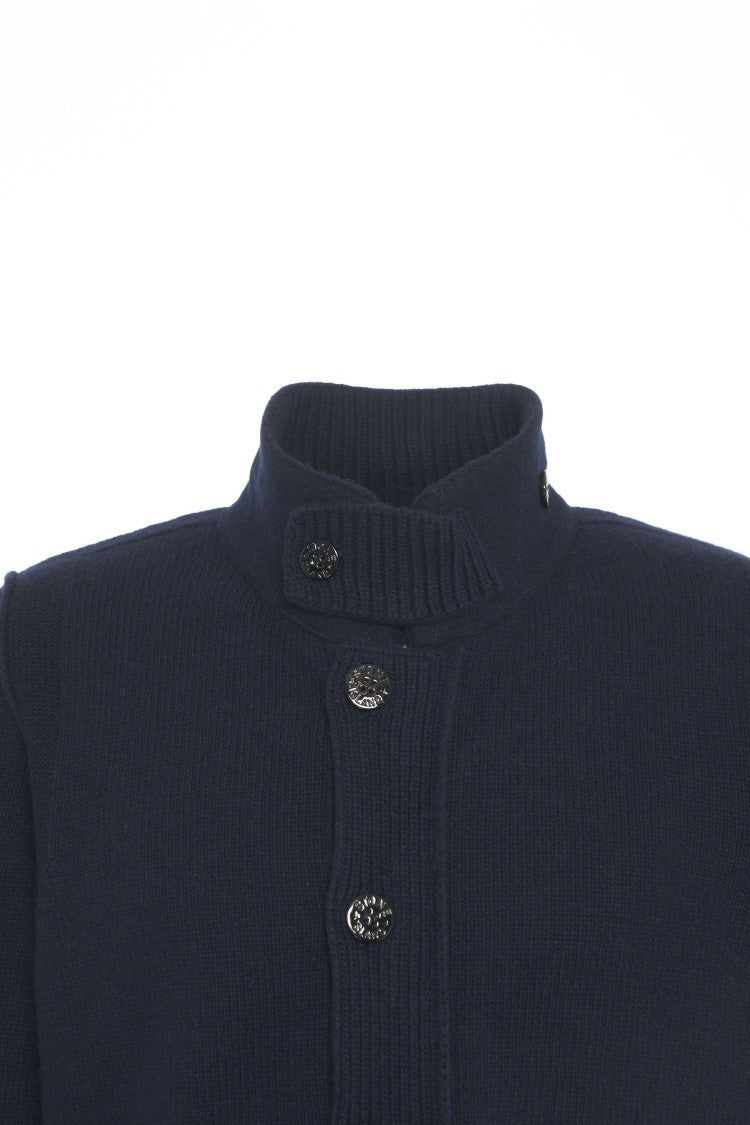 Stone Island Wool Blend Cardigan
