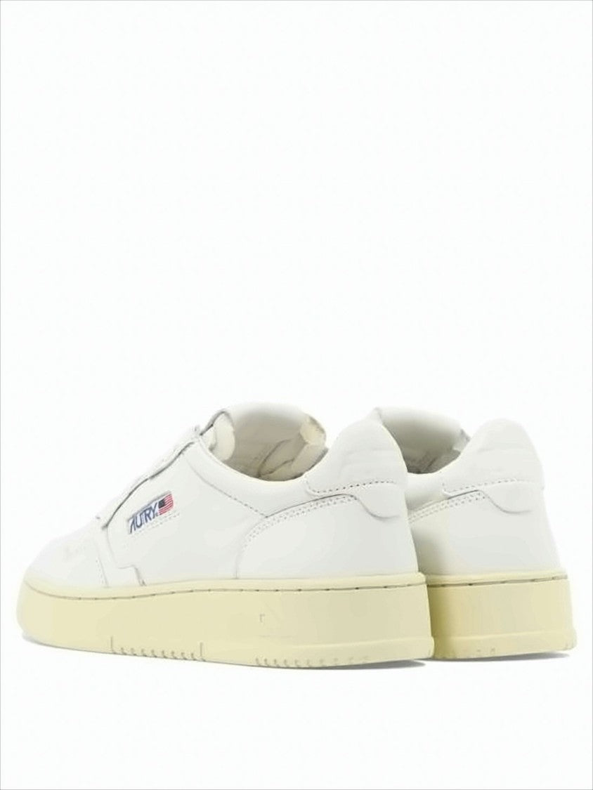 Autry Smooth Goat Leather Low-Top Sneakers