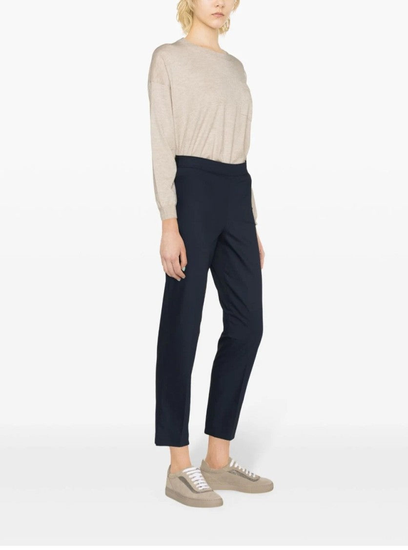 Brunello Cucinelli Black Pantalone Trousers
