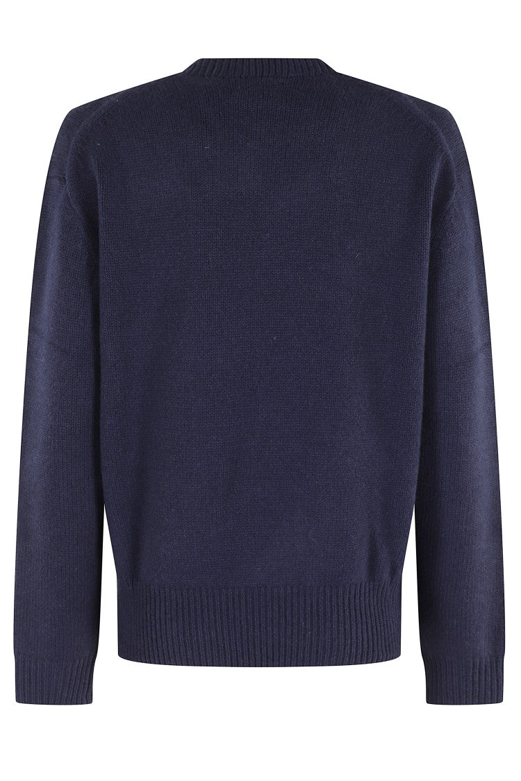 Polo Ralph Lauren Knitted Pullover Sweater With Embroidered Teddy Bear