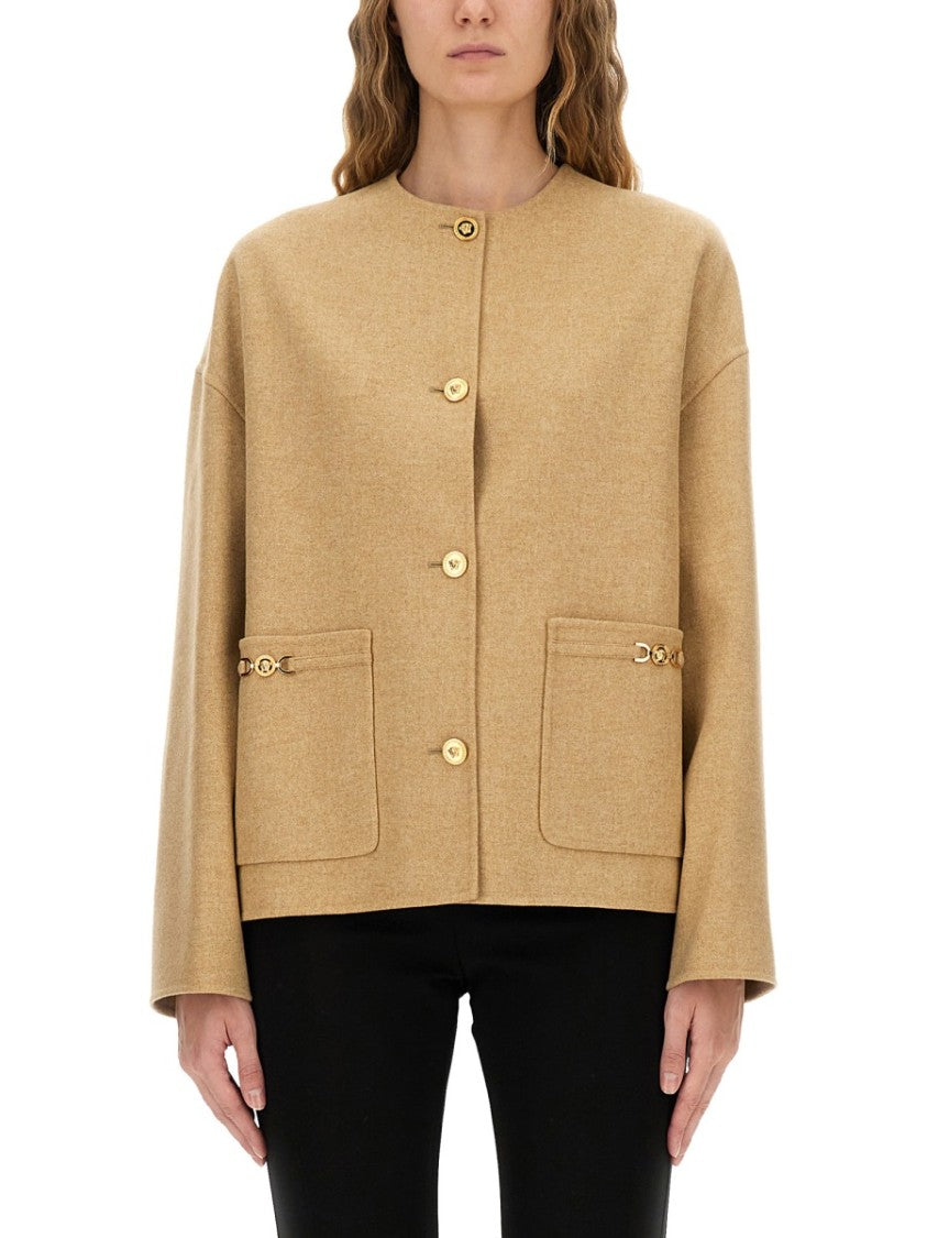Versace "Medusa" Buttoned Jacket