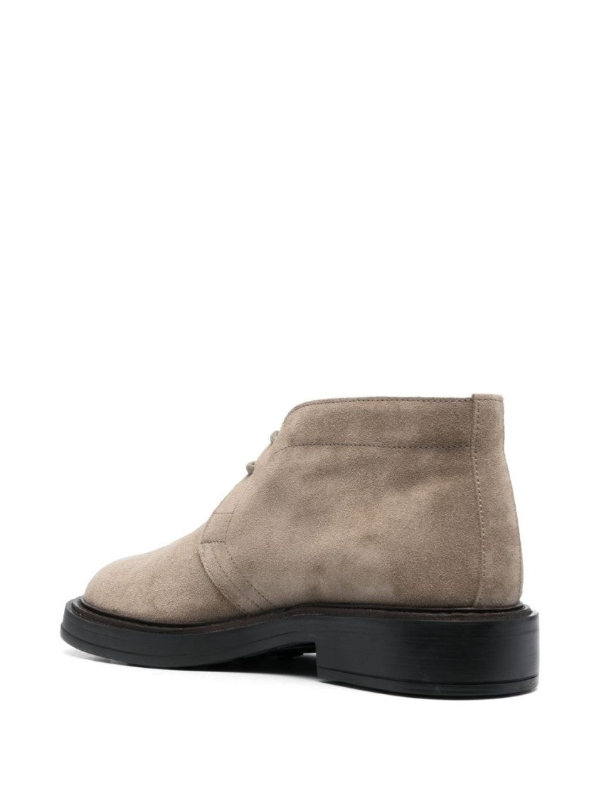 Tod's Suede Lace-Up Shoes