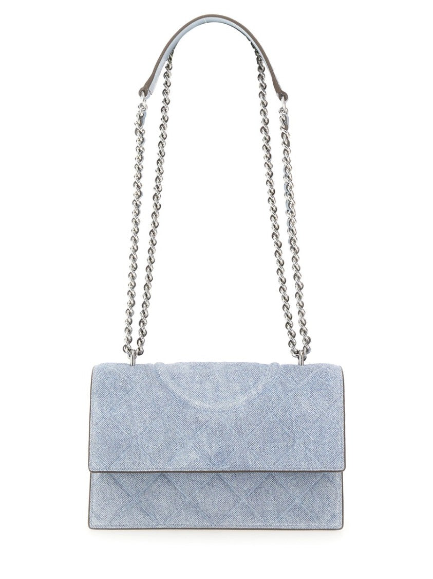 Tory Burch Suede "Fleming" Bag