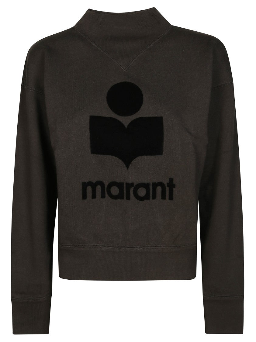 Isabel Marant Étoile Cropped Black Sweatshirt