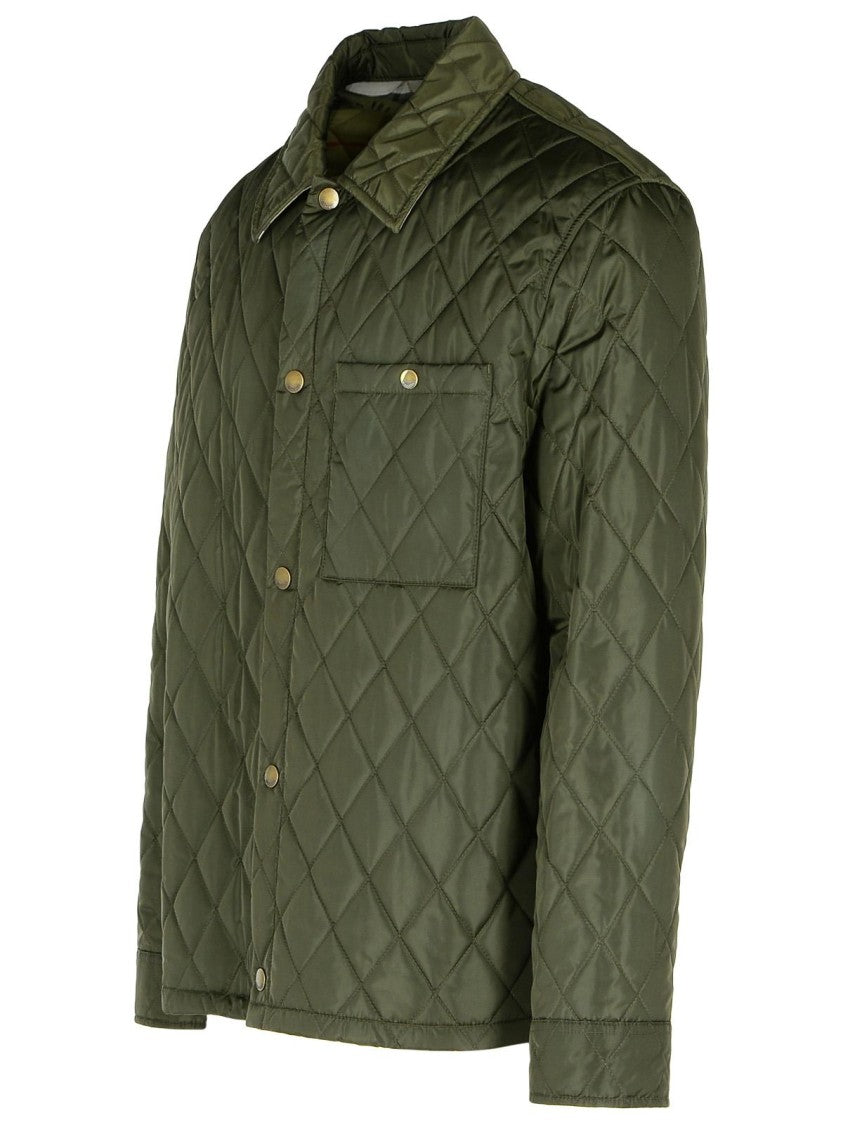 Burberry Padded' Green Polyamide Jacket