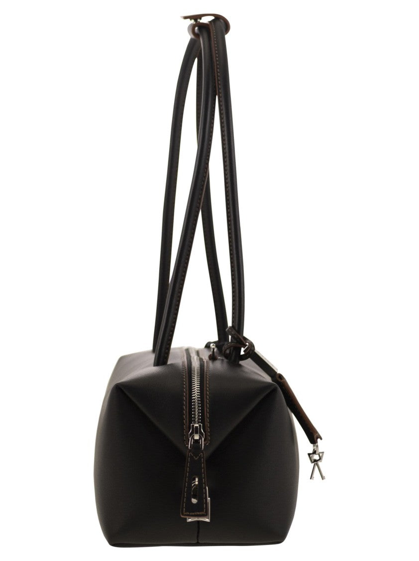 Max Mara Holdallstring - Natural Leather Satchel
