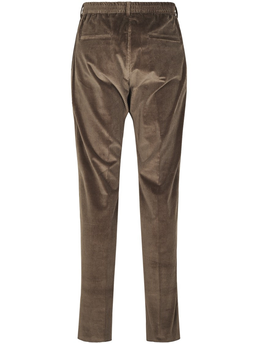 Tagliatore Classic Straight-Leg Trousers With Smooth Finish