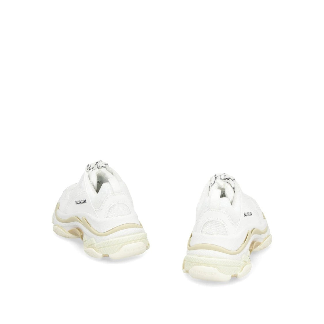 Balenciaga Triple S Low-Top Sneakers With Chunky Maxi Sole