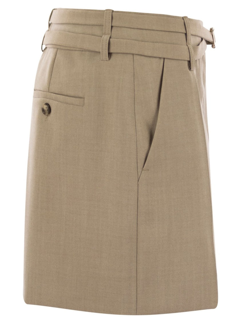 Sportmax Fify - Mini Skirt With Belt