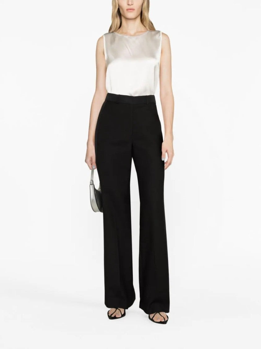 Fabiana Filippi White Satin Top
