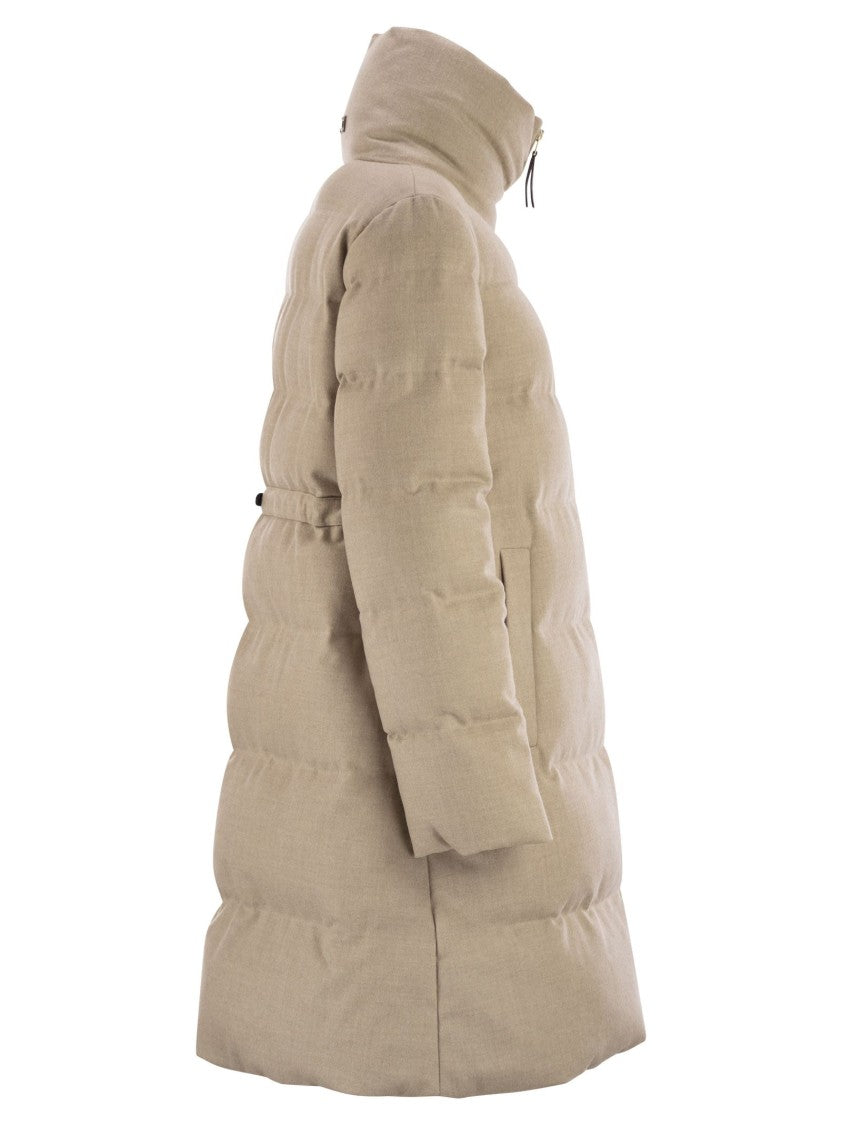 Herno Wool Jacket With High Collar