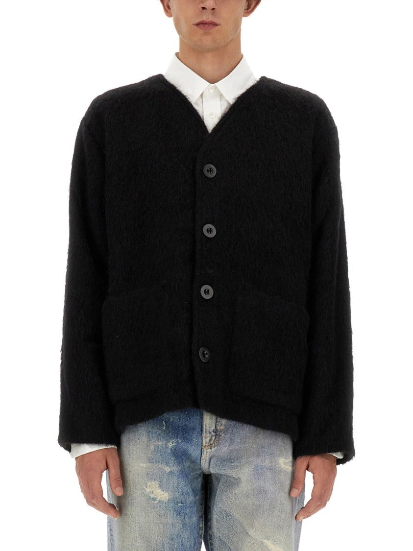 Our Legacy V-Neck Cardigan With Refined Wool Blend