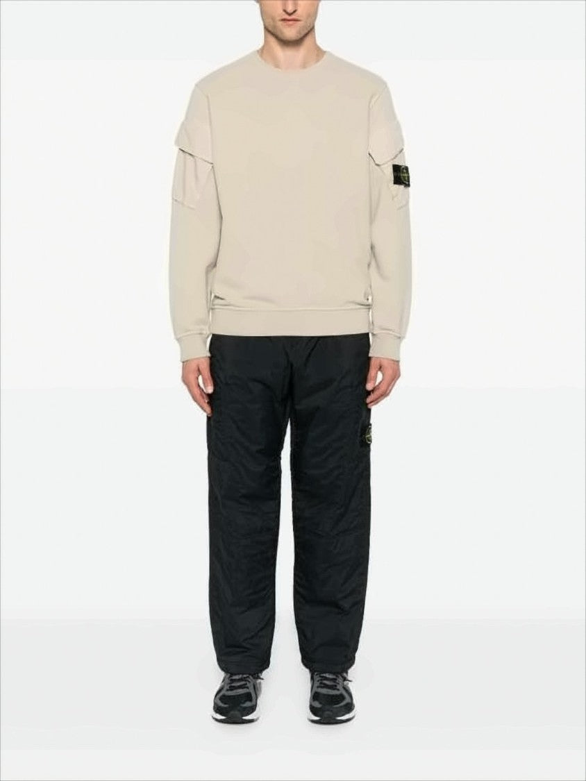 Stone Island Relaxed-Fit Long Sleeve T-Shirt With Patch Logo