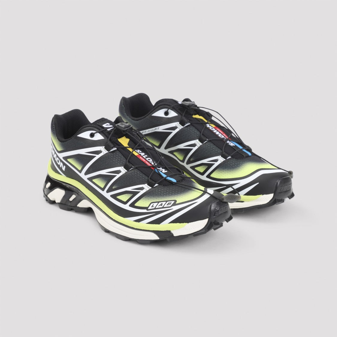 Salomon Dynamic Dual-Tone Sneakers With Rugged Sole