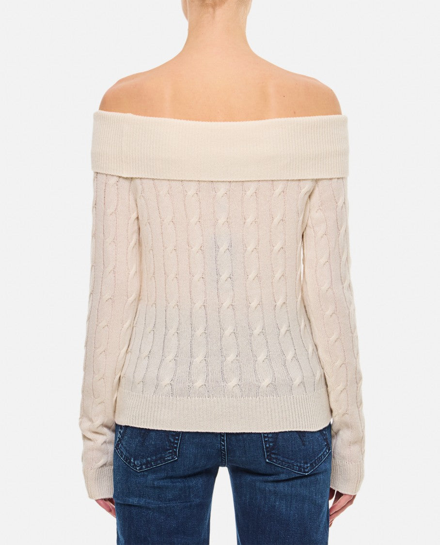 Ralph Lauren Collection Off Shoulder Knit