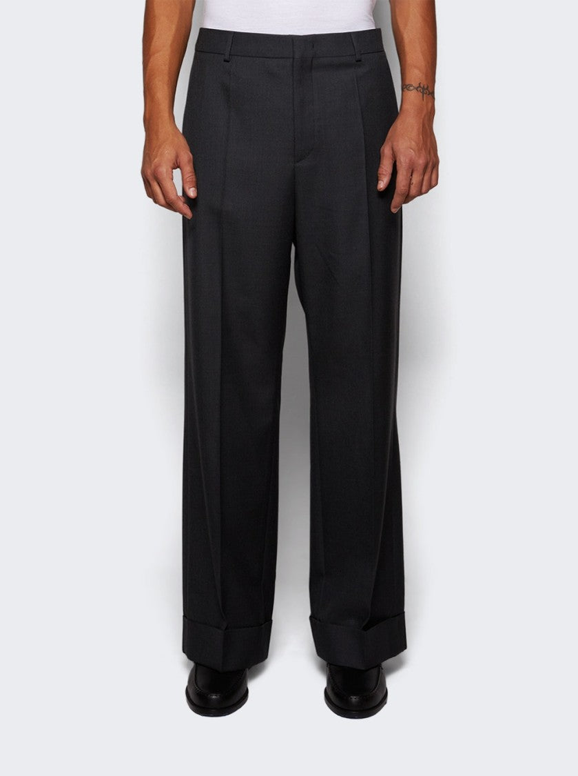 Valentino Pantalone | Collection | Melange Wool Gabardine