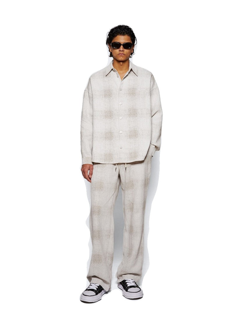 Misbhv Topanga Overshirt White And Beige