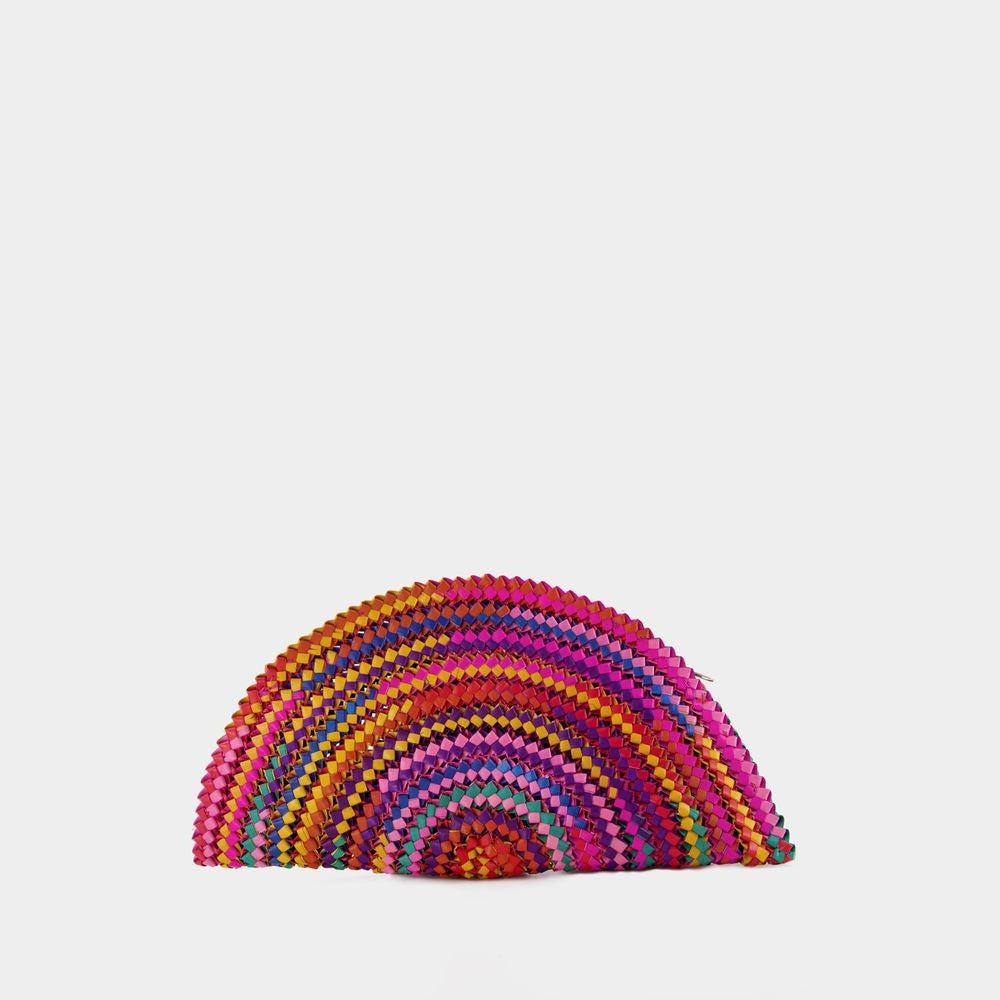 Nannacay Valentina Dreamscape Clutch - Multi - Cotton