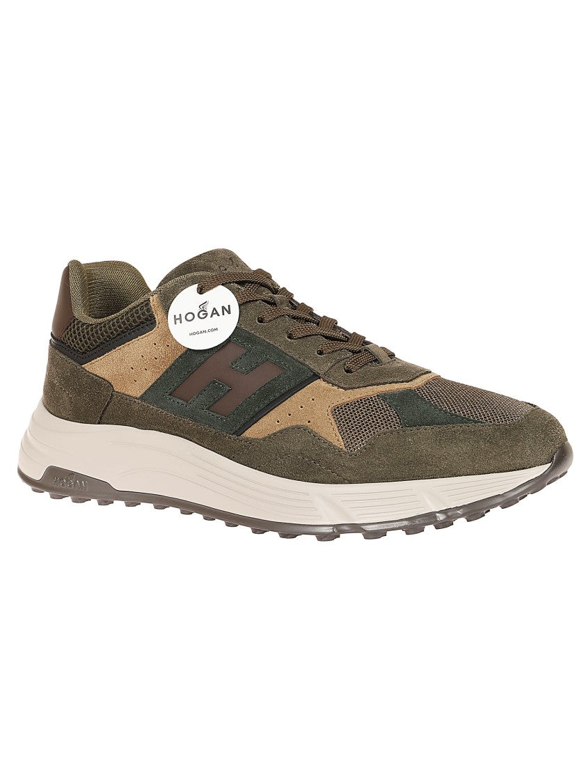 Hogan H563 Sporty Textured Suede