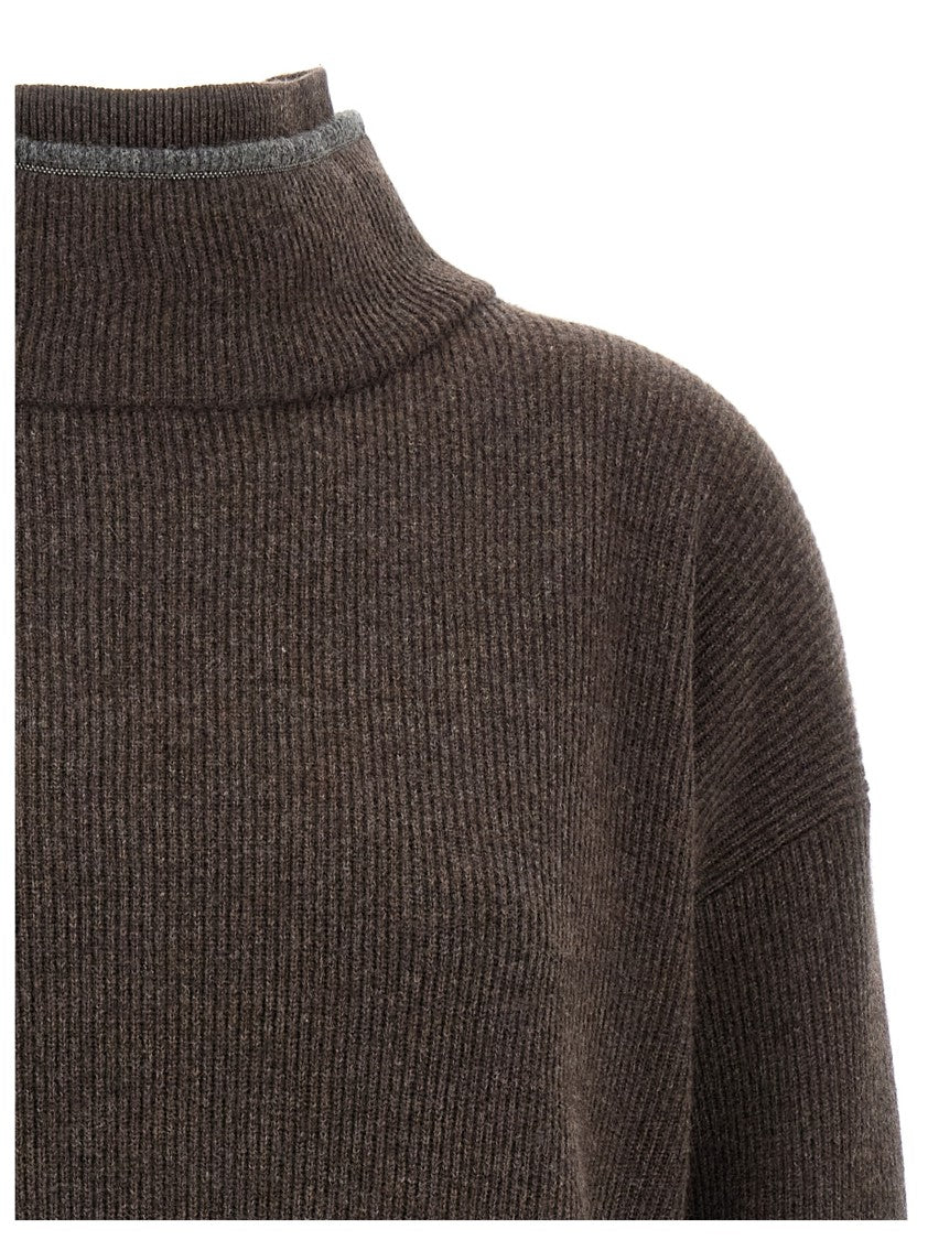 Brunello Cucinelli Double Layer Dress