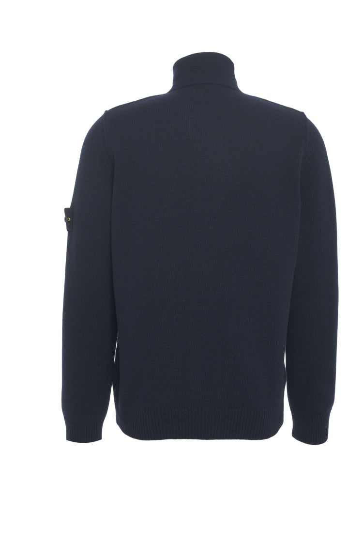 Stone Island Wool Blend Cardigan