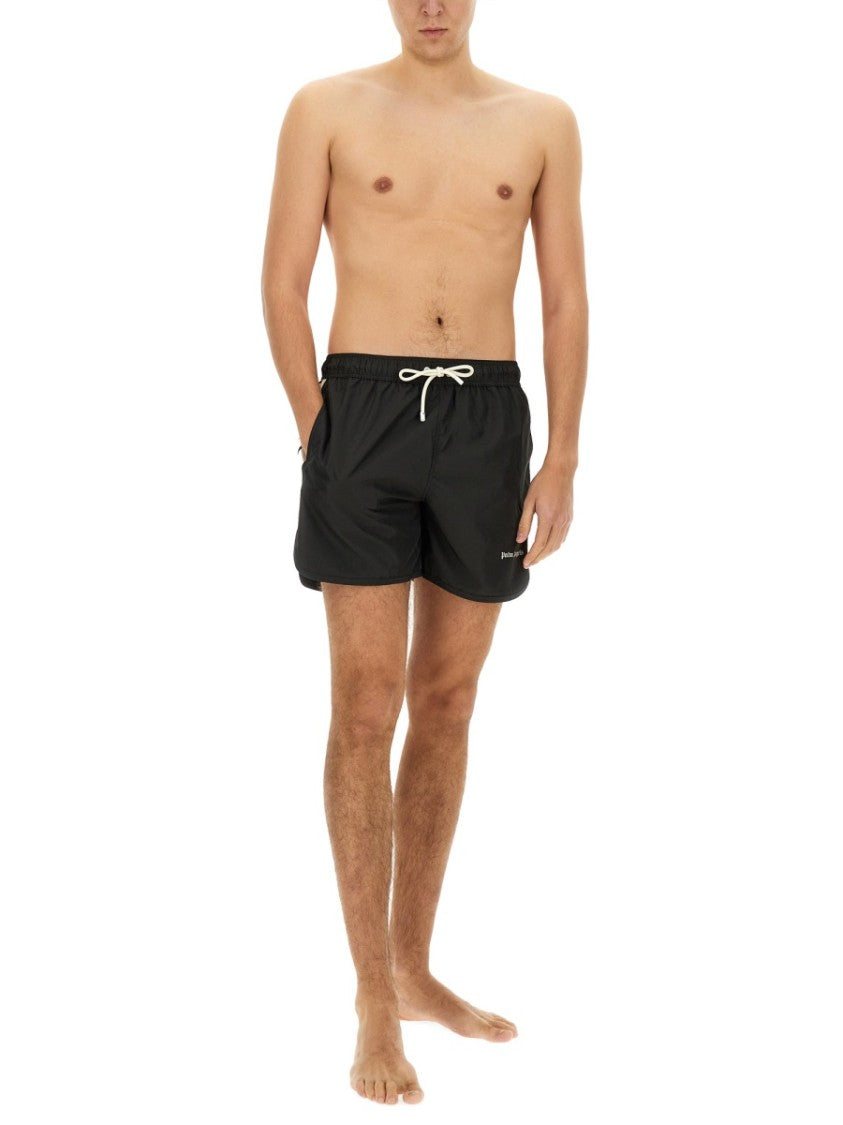 Palm Angels Swimsuit With Logo