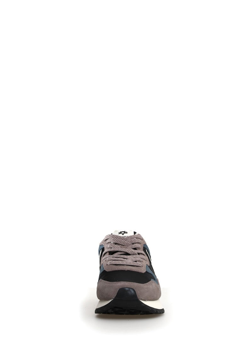 W6yz Ultra-Light Sneakers With Technical Fabric And Suede Blend