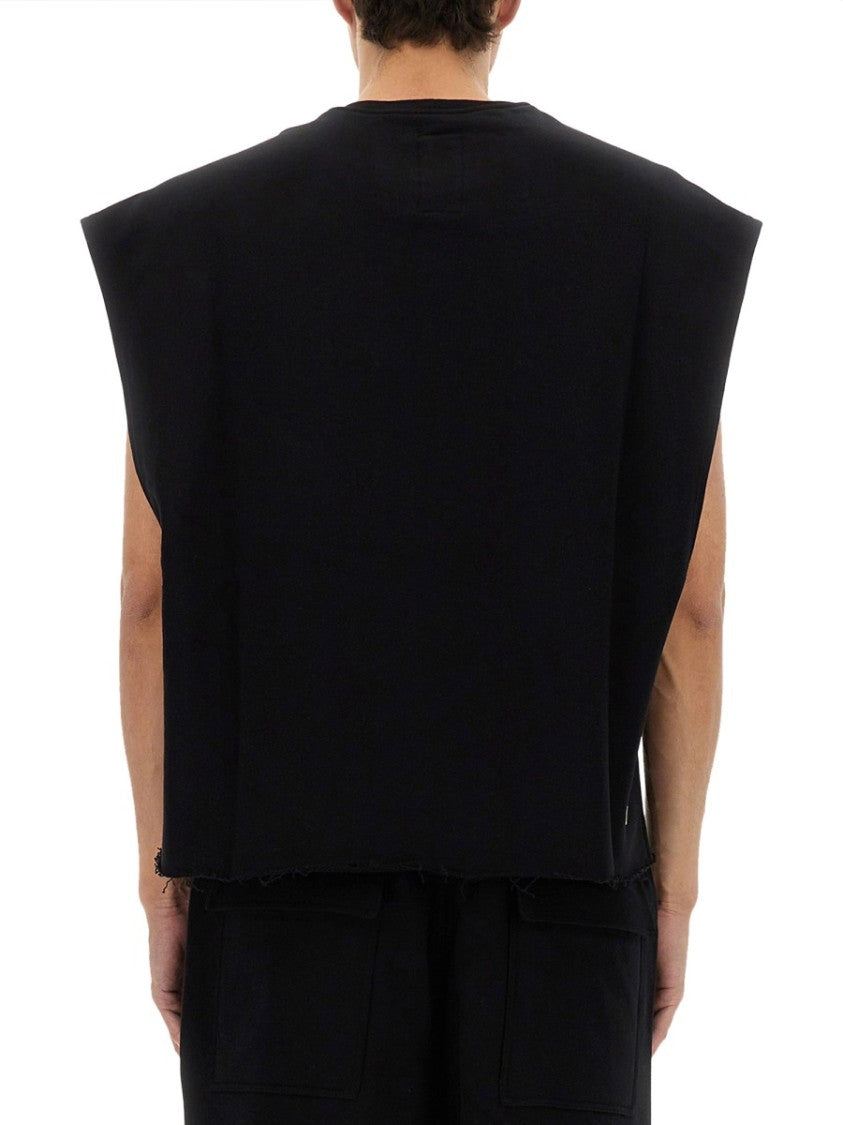 Champion X Rick Owens Cropped Micro Tatlin T-Shirt