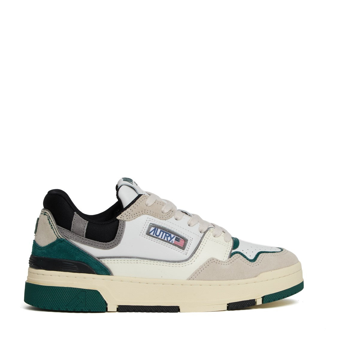 Autry Clc Low Sneakers In White Leather