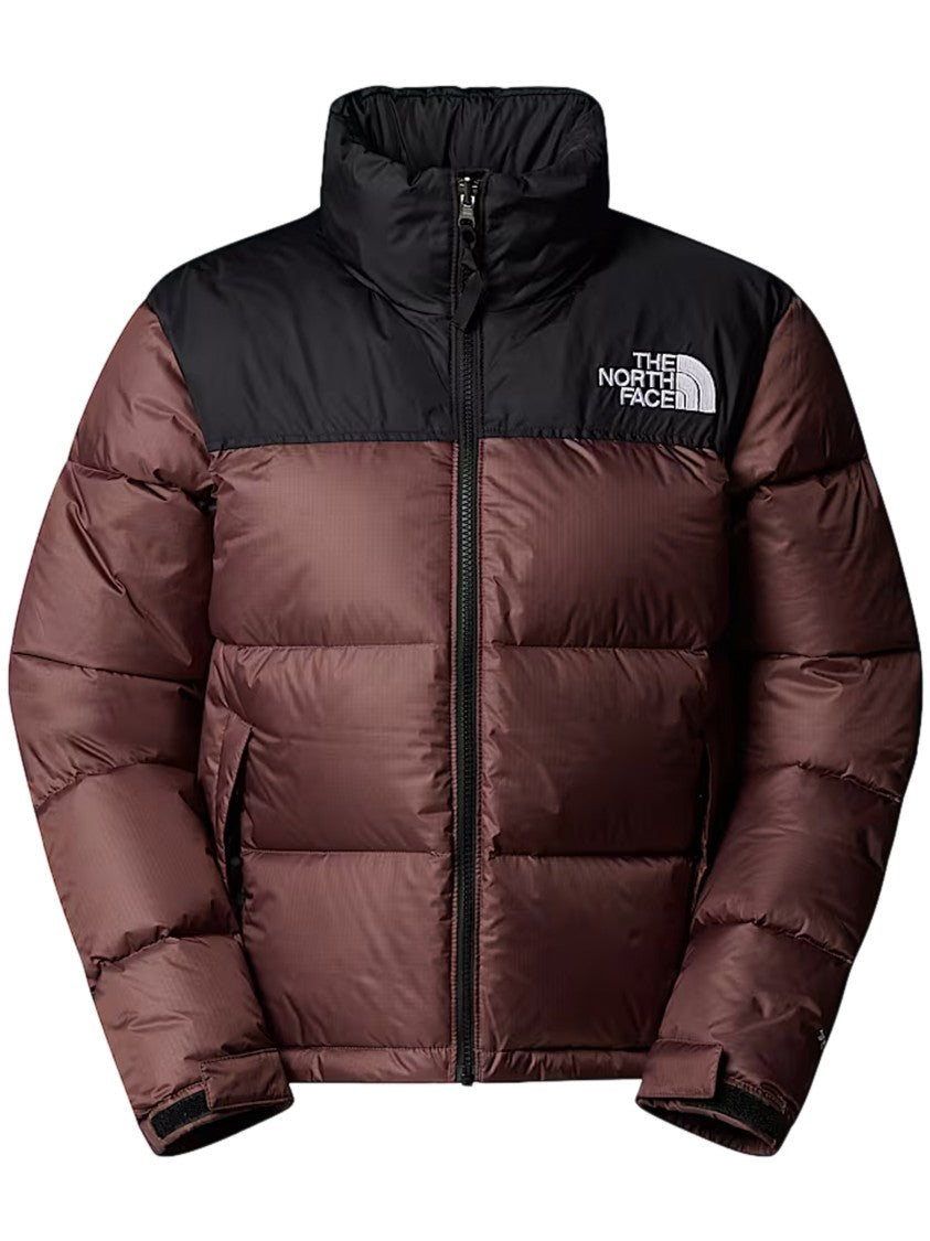 The North Face Puffy Insulated Retro Nupste Jacket With High Collar