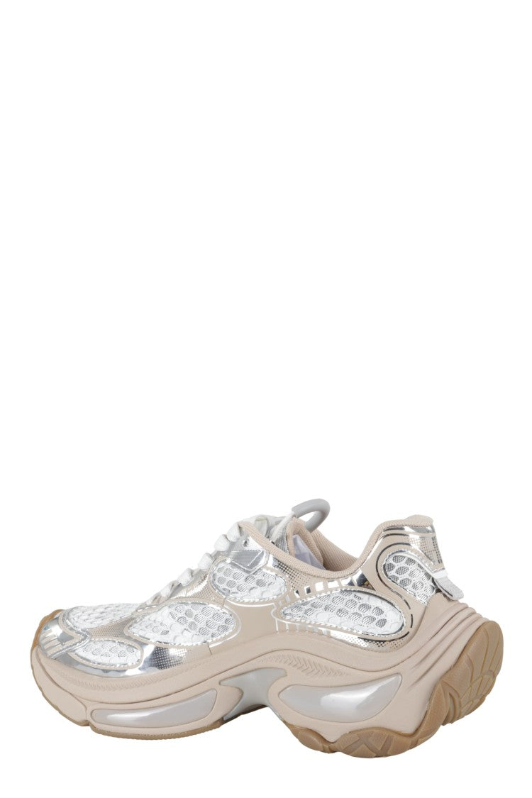Ash Dragon Sneakers With Reflective Silver Finish