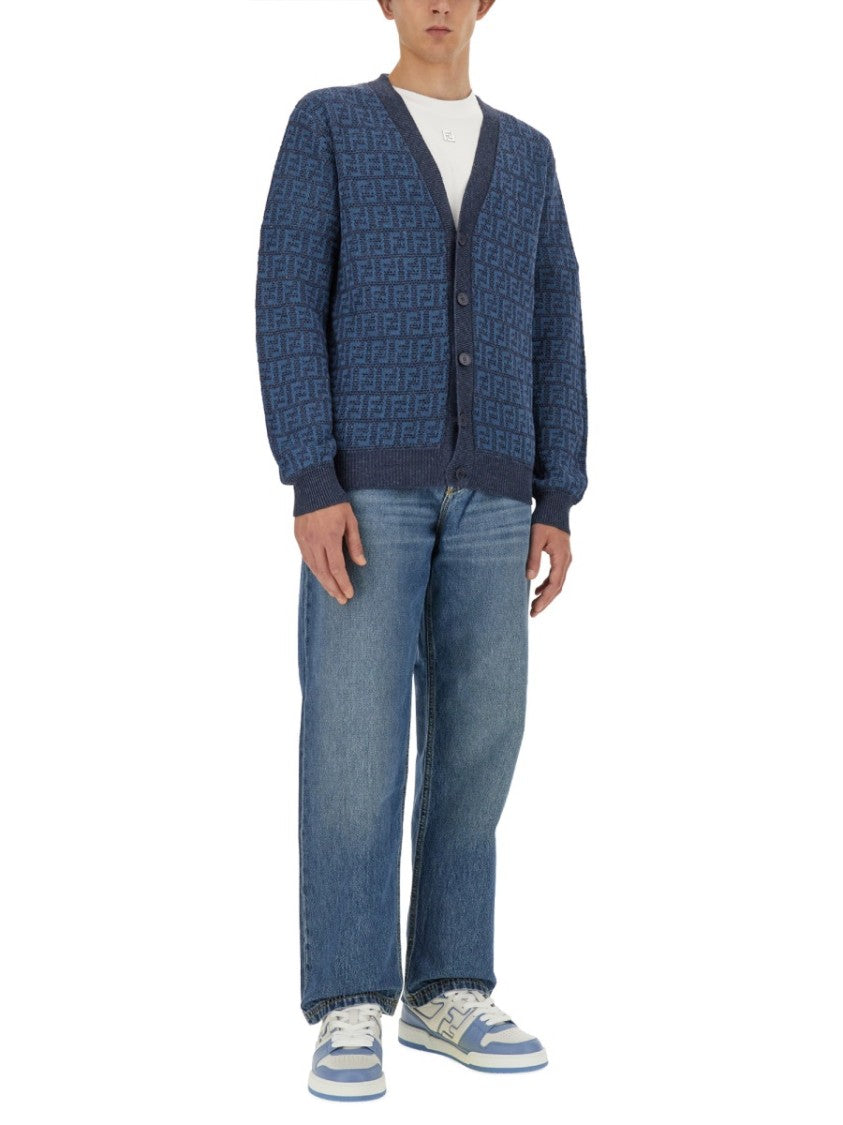 Fendi Light Blue Regular Fit Jeans