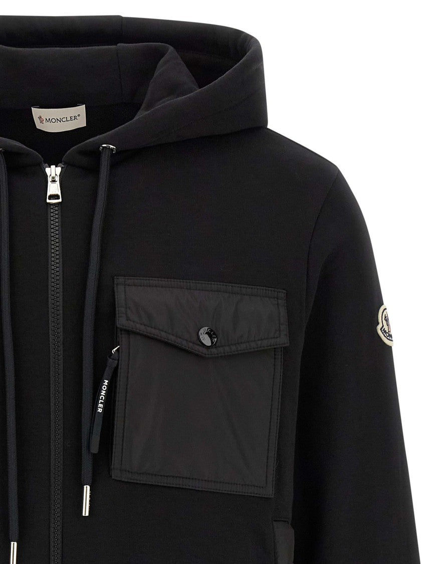 Moncler Nylon Insert Hoodie