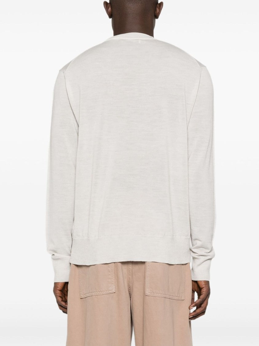 Vivienne Westwood Minimalist Knit Sweater With Crew Neckline
