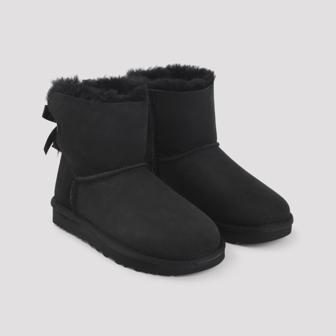 Ugg Black Suede Ankle Boots