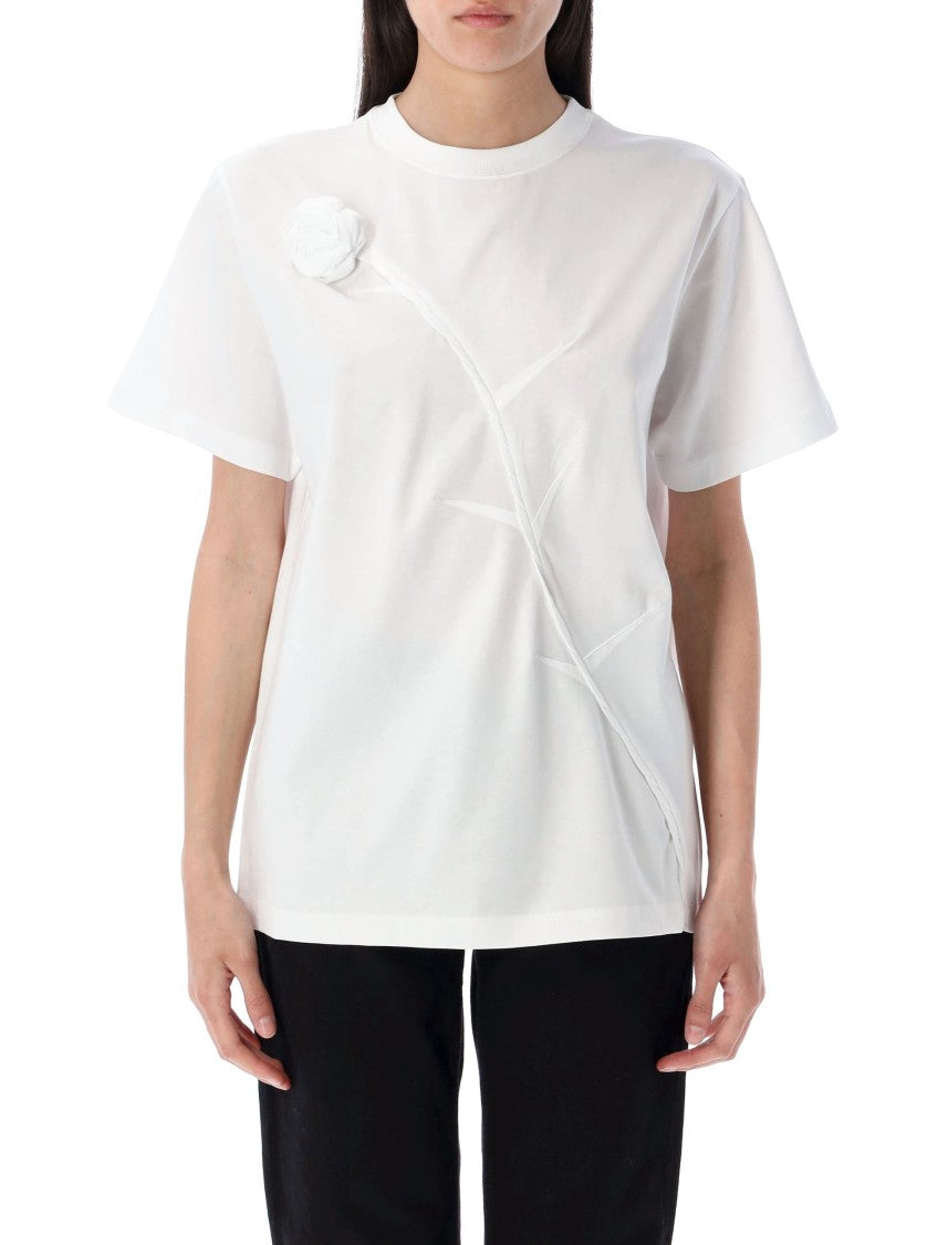 Coperni Rose Boxy Tshirt