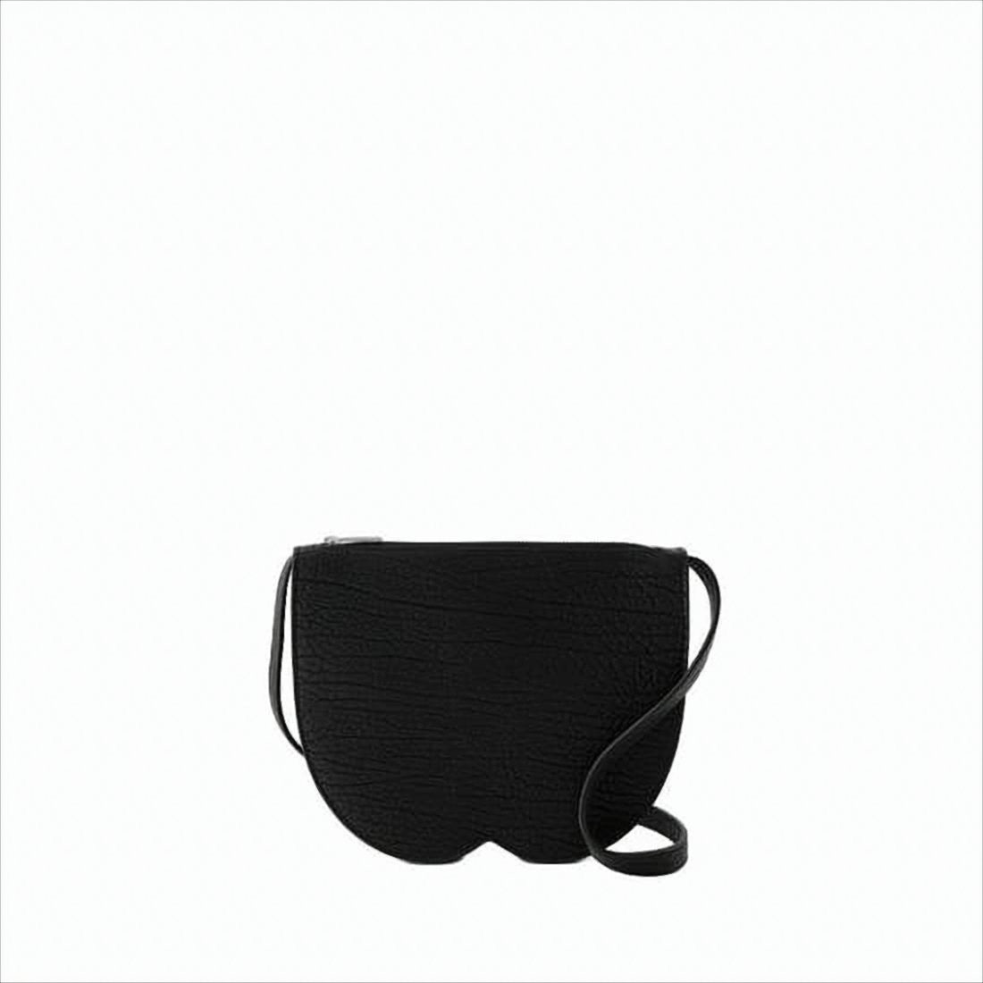 Burberry Textured Cow Leather Crossbody Bag