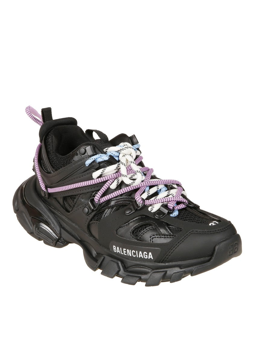 Balenciaga Contemporary Black Sneakers With Streamlined Silhouette