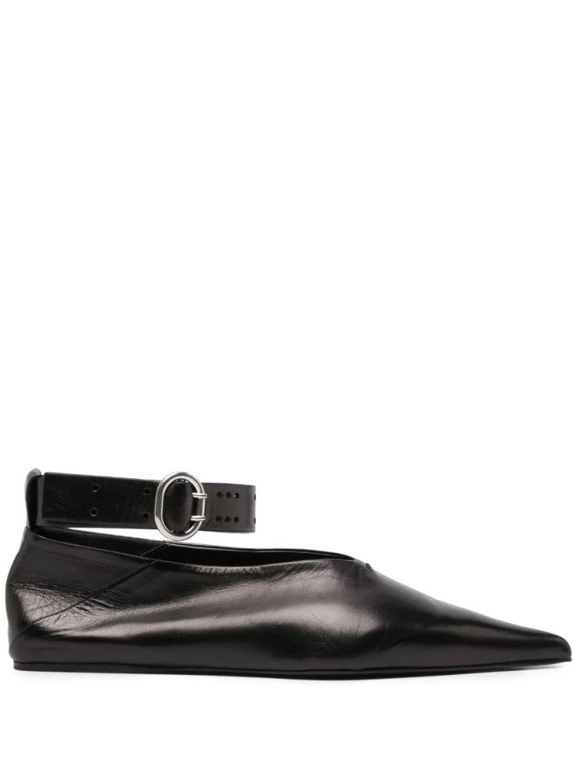 Jil Sander Pointed Toe Ballerinas
