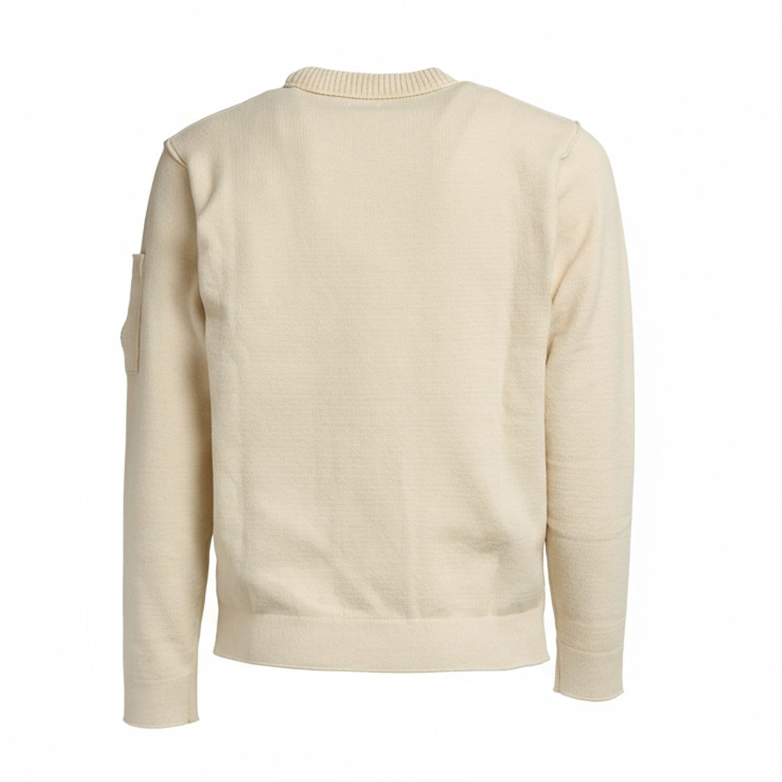 C.P. Company Crew Neck In Soft Cotton Stretch Knit