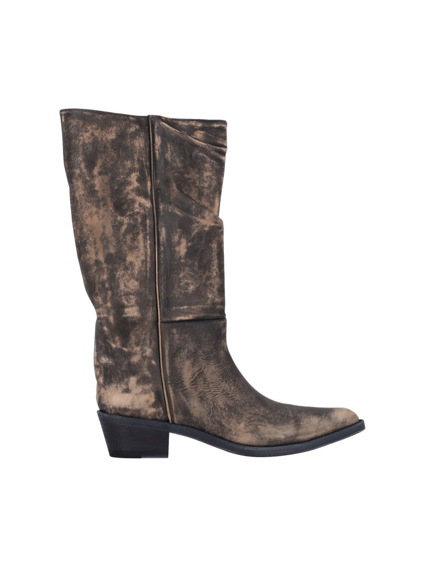 Khaite "Clive" Boots – Brown