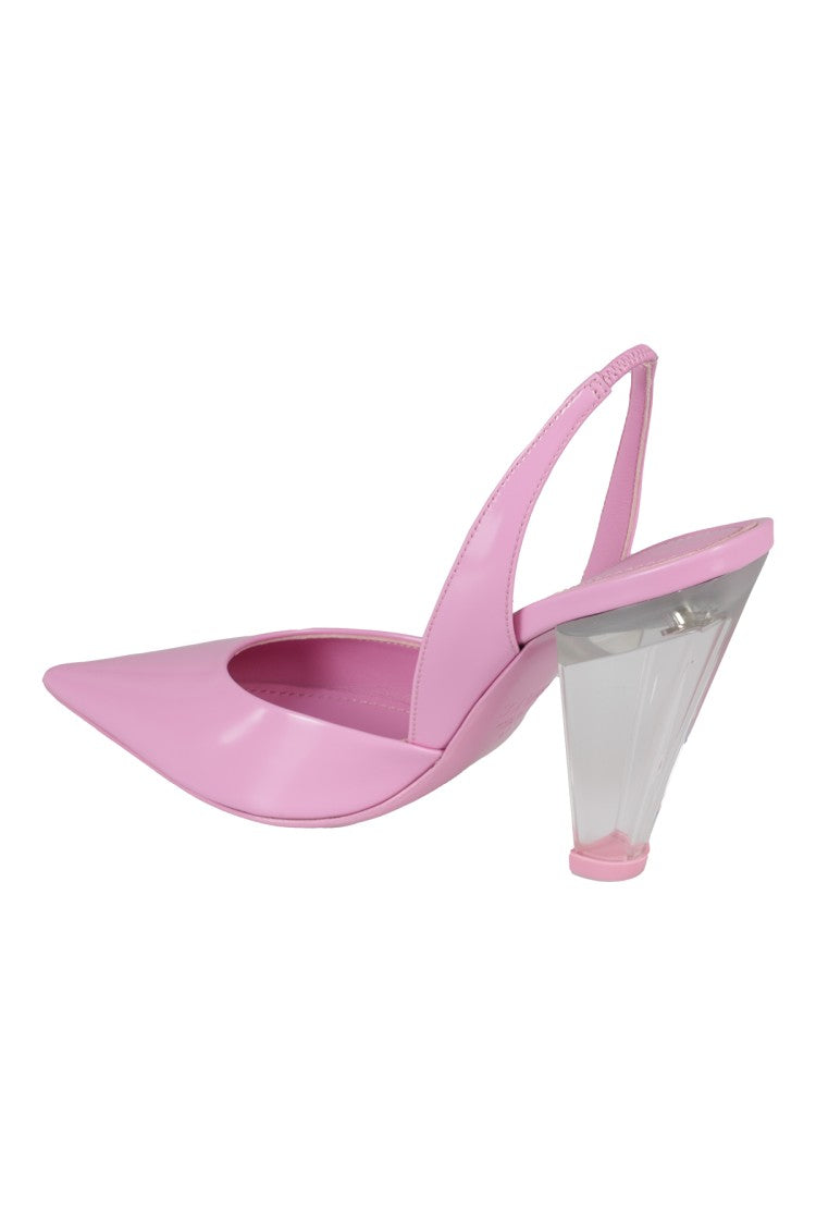 3Juin Pink Leather Sandal