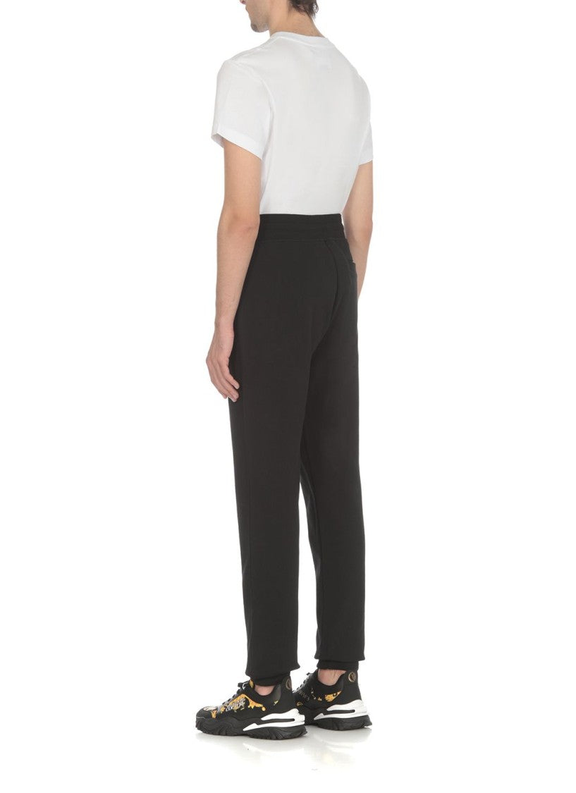 Versace Jeans Couture Cotton Sweatpants With Iconic Branding And Fit