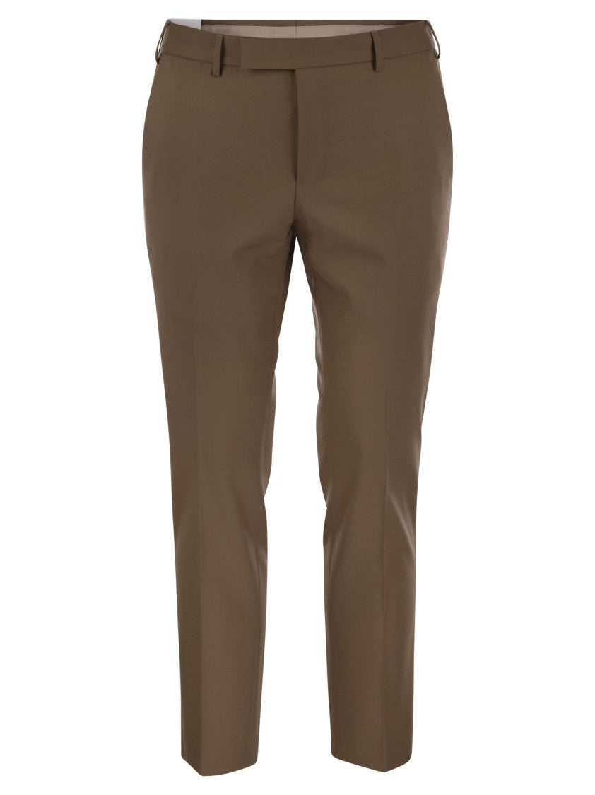 Pt Torino Dieci - Virgin Wool Trousers