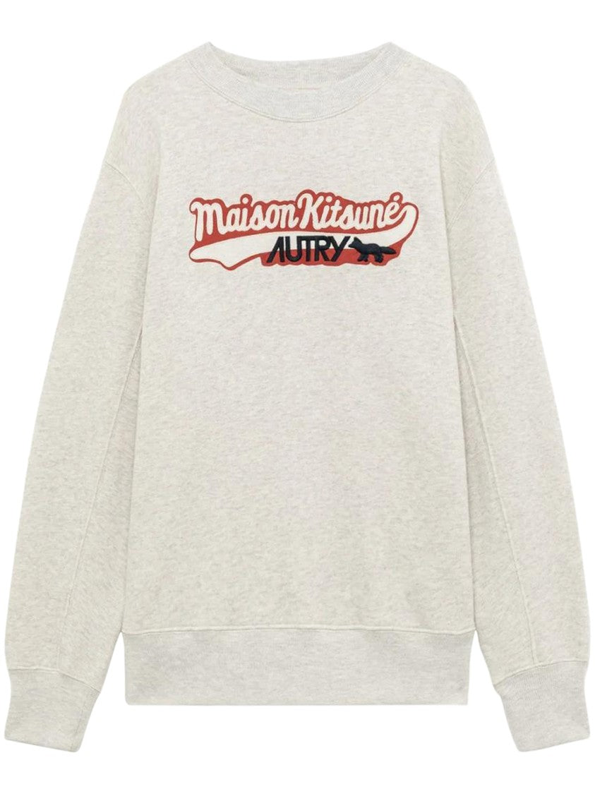 Autry Relaxed Fit Crew Neck Sweatshirt