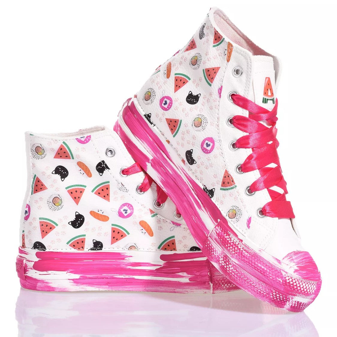Mimanera Airlines Platform White, Pink