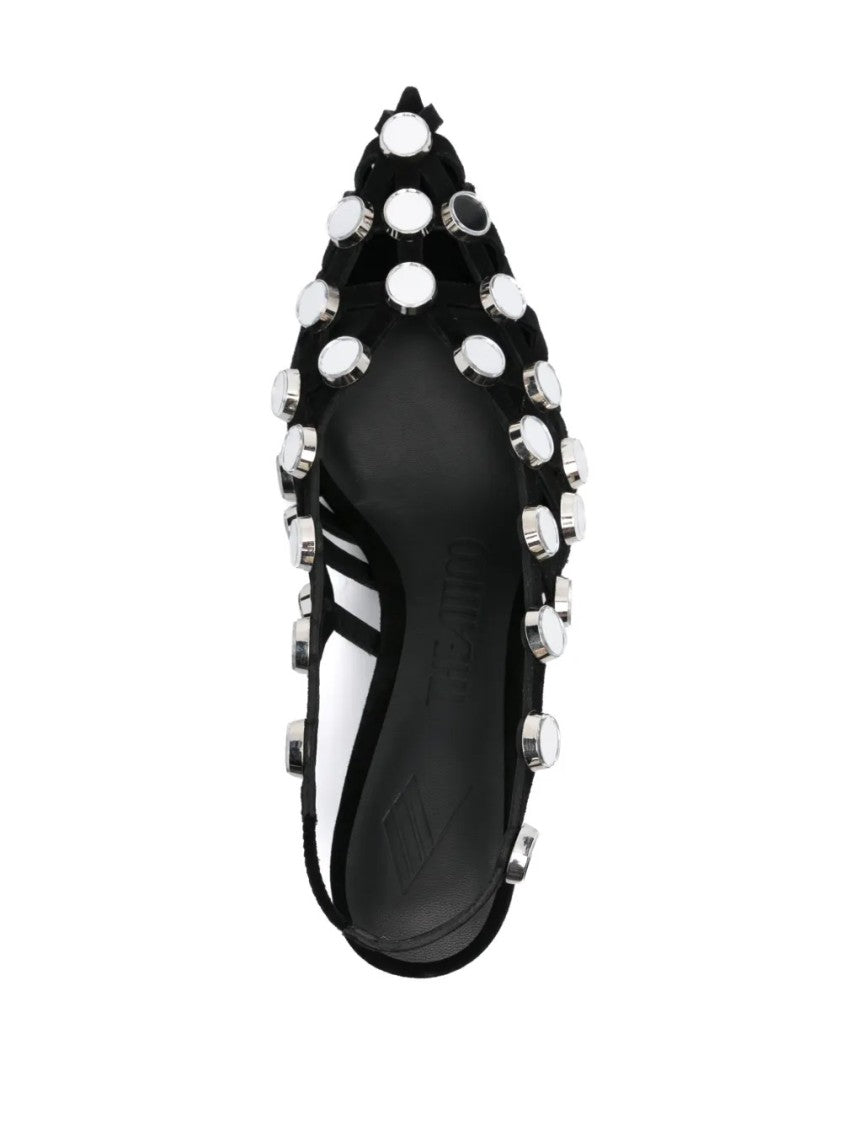 The Attico Grid Slingback 50Mm