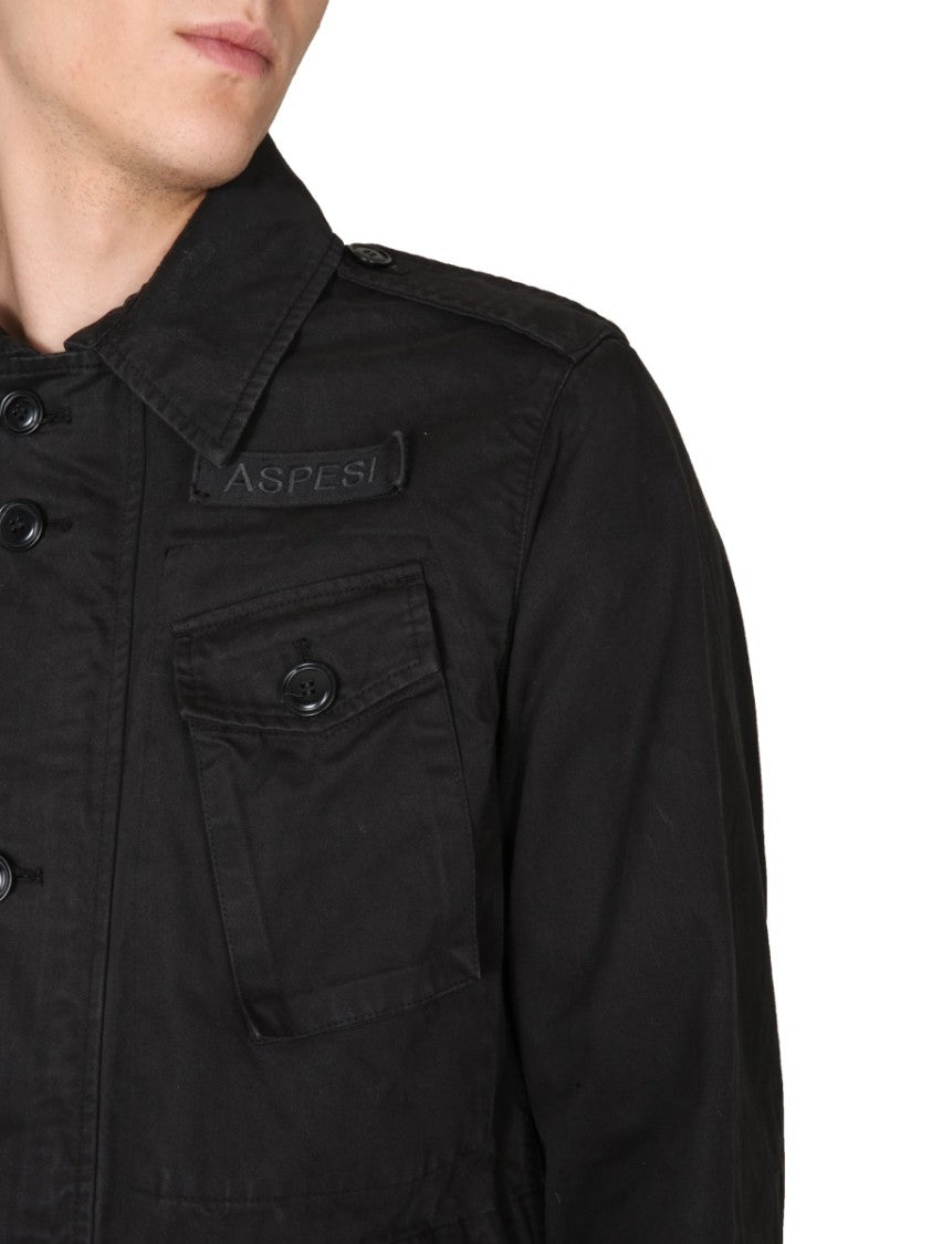 Aspesi Vancouver Padded Jacket With Classic Collar