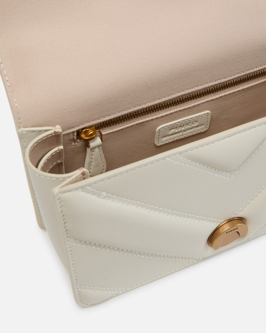 Pinko Quilted Leather Handbag
