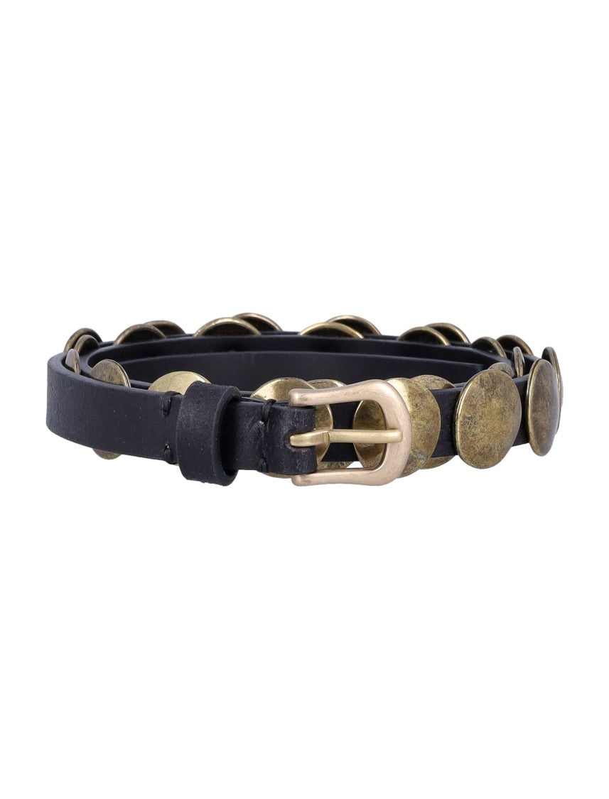 Golden Goose Belt Round Studs